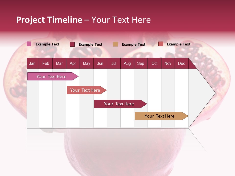 Dainty Fruit Isolated PowerPoint Template