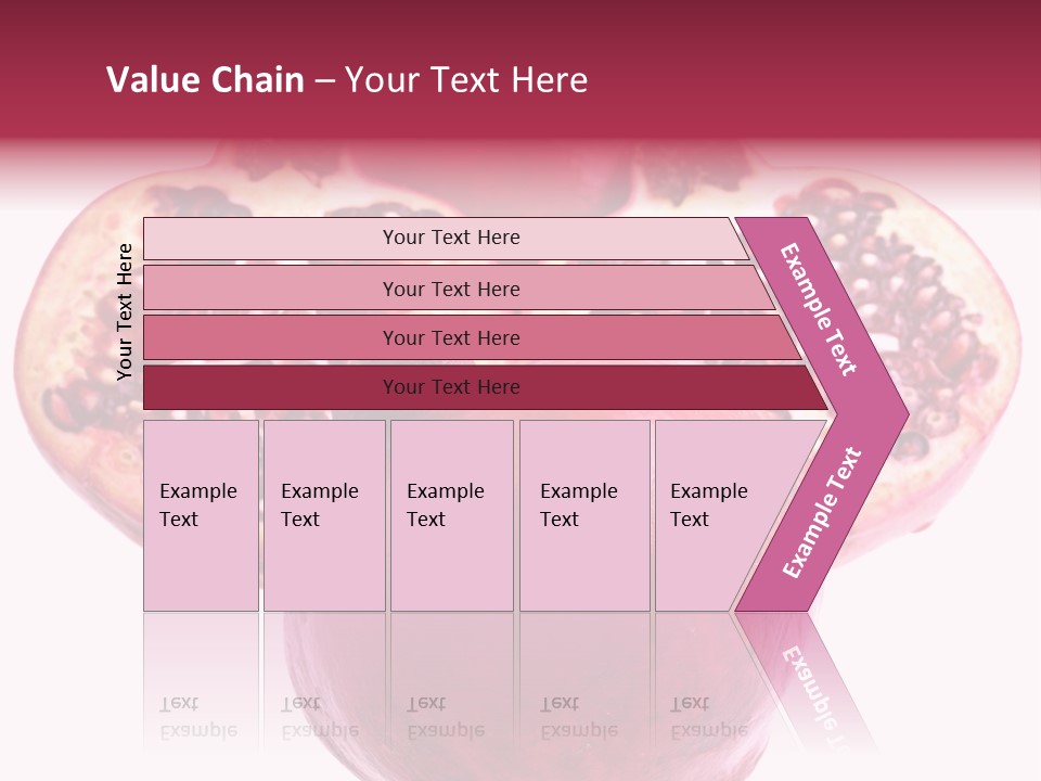 Dainty Fruit Isolated PowerPoint Template