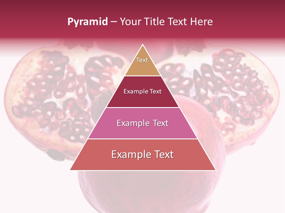 Dainty Fruit Isolated PowerPoint Template