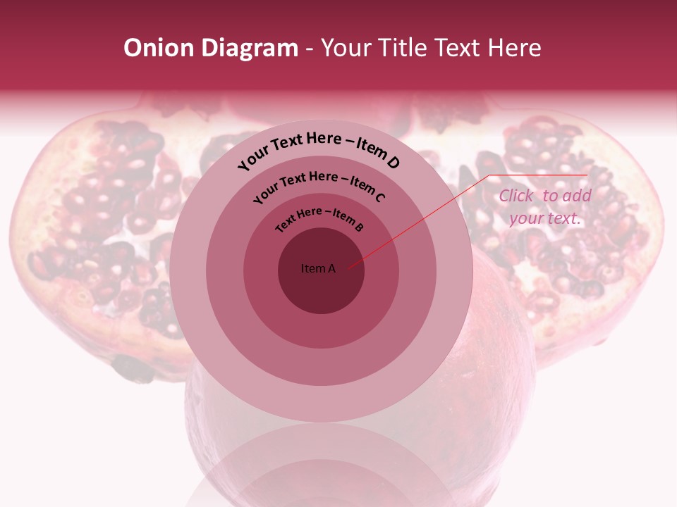 Dainty Fruit Isolated PowerPoint Template