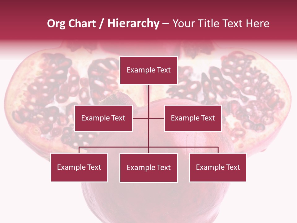 Dainty Fruit Isolated PowerPoint Template