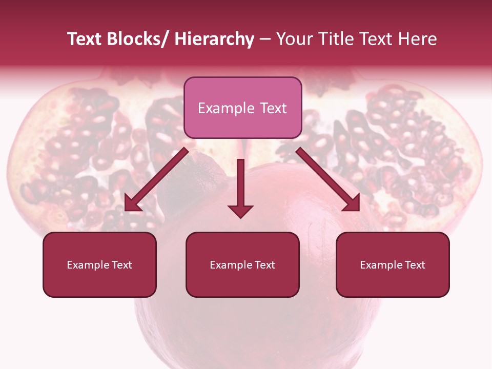 Dainty Fruit Isolated PowerPoint Template