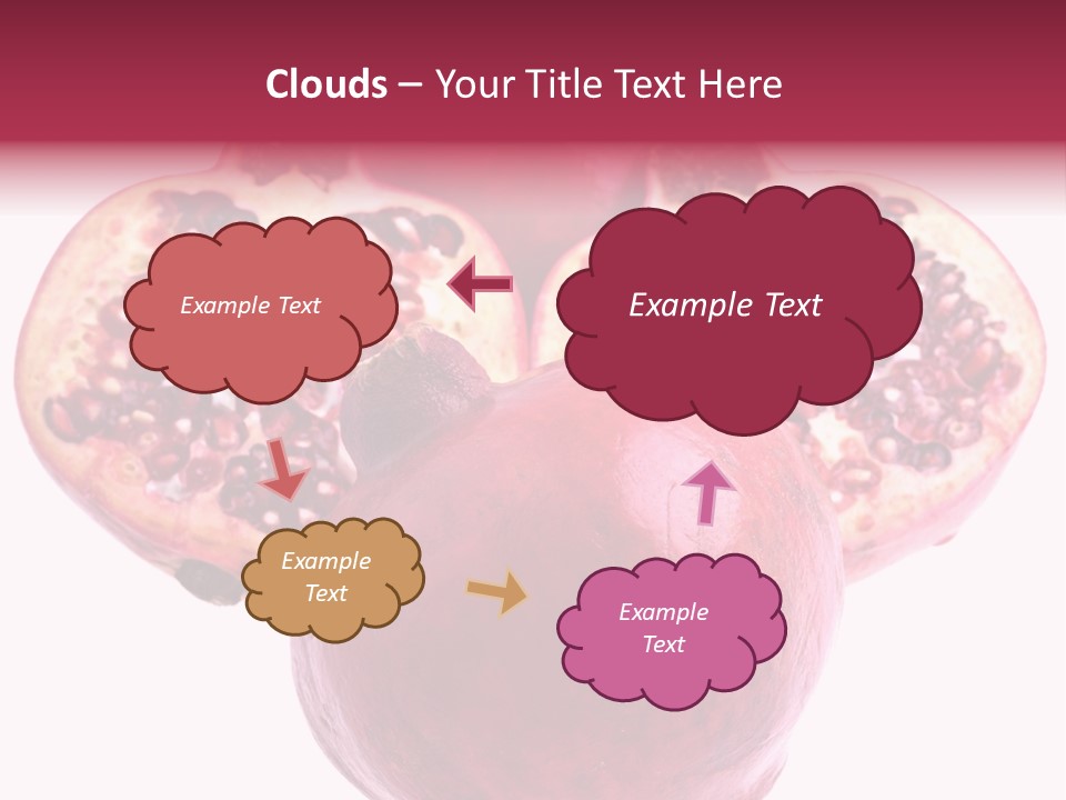 Dainty Fruit Isolated PowerPoint Template