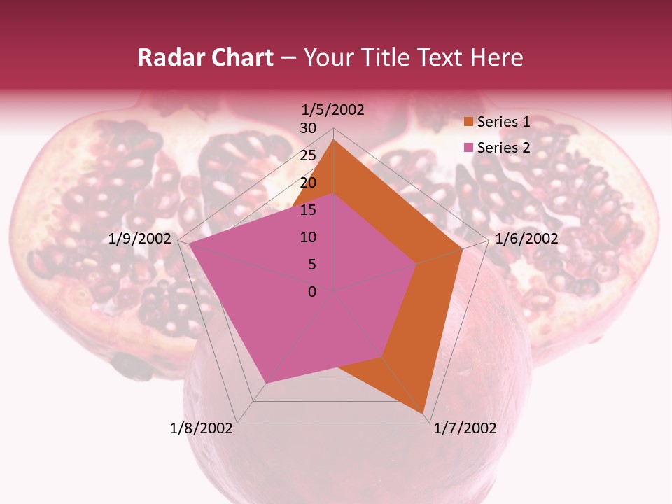 Dainty Fruit Isolated PowerPoint Template