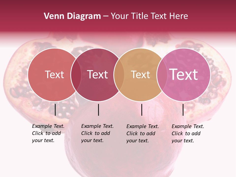 Dainty Fruit Isolated PowerPoint Template