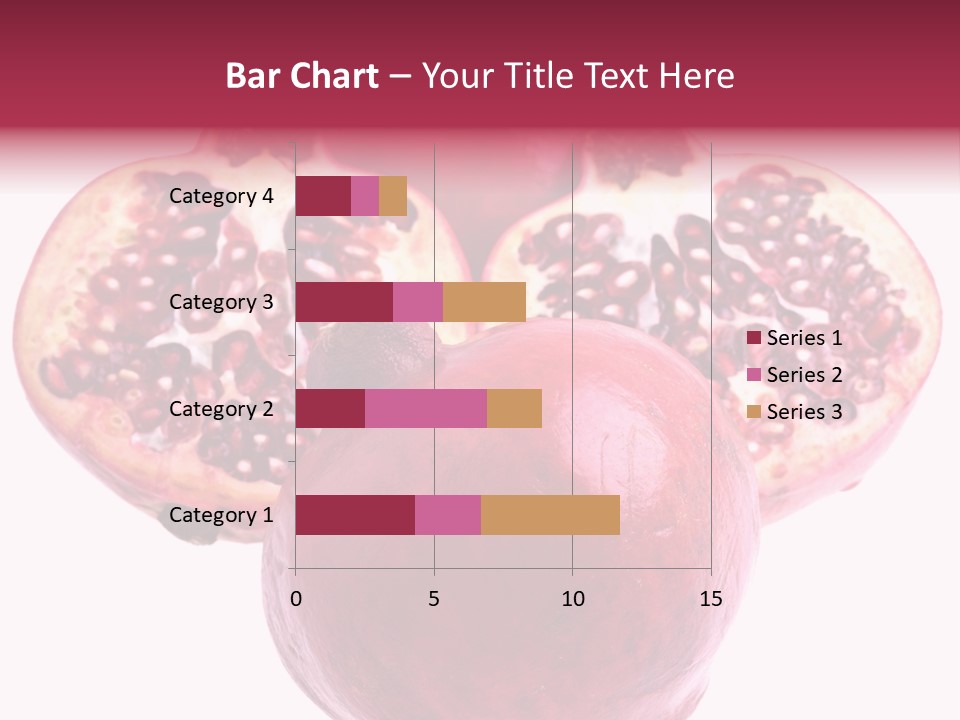 Dainty Fruit Isolated PowerPoint Template