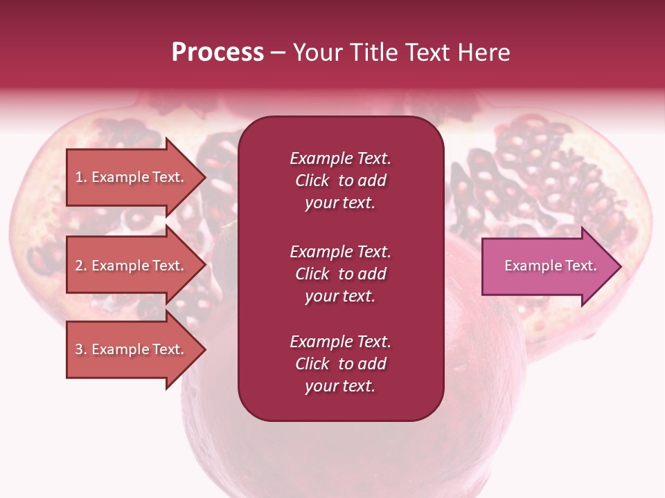 Dainty Fruit Isolated PowerPoint Template