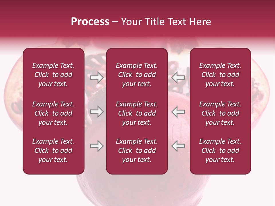 Dainty Fruit Isolated PowerPoint Template