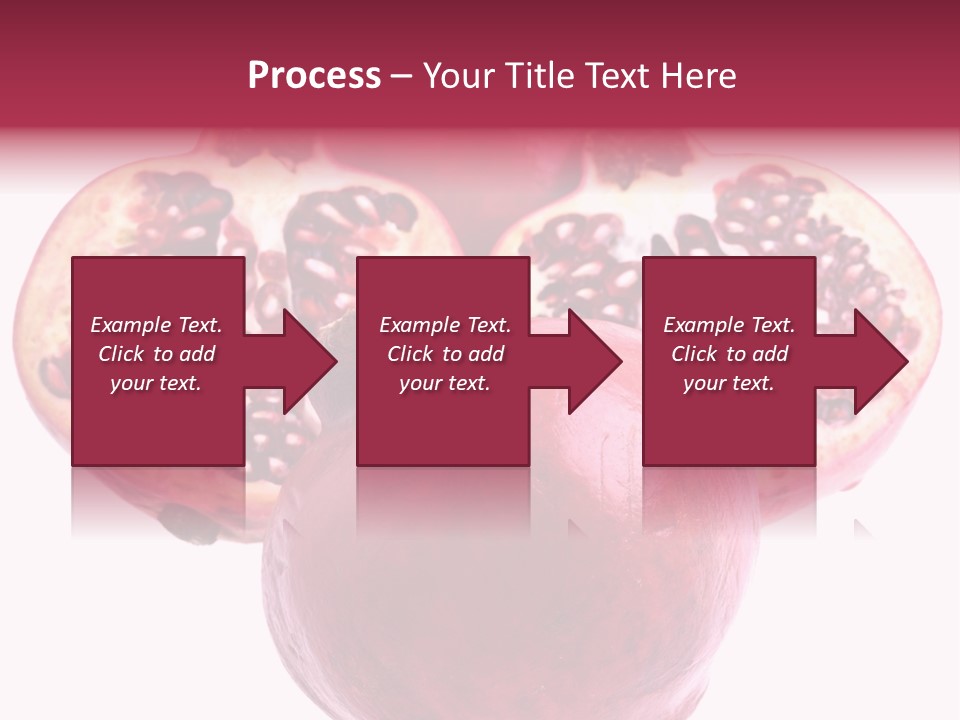 Dainty Fruit Isolated PowerPoint Template