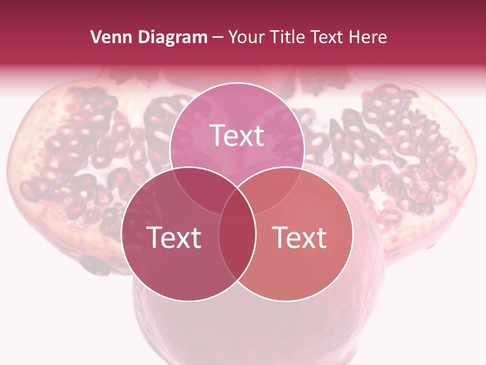Dainty Fruit Isolated PowerPoint Template