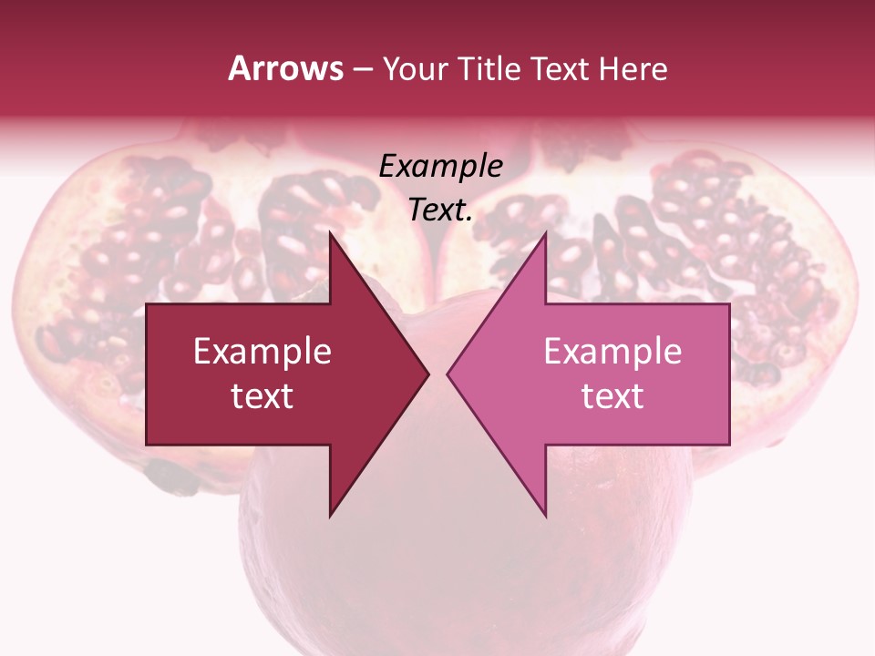 Dainty Fruit Isolated PowerPoint Template