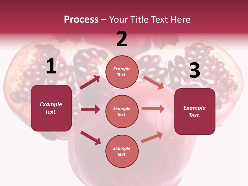 Dainty Fruit Isolated PowerPoint Template