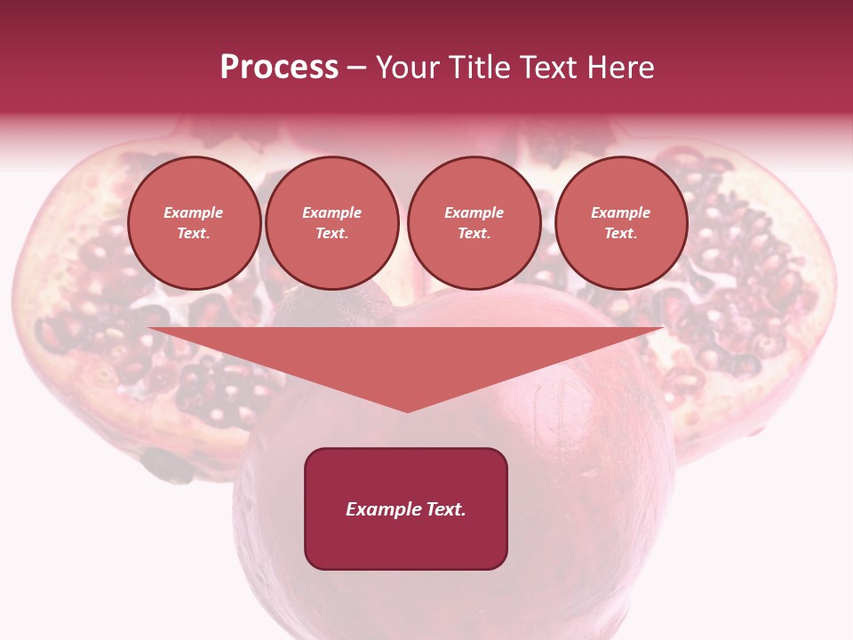 Dainty Fruit Isolated PowerPoint Template