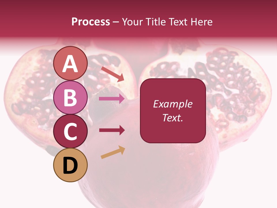 Dainty Fruit Isolated PowerPoint Template