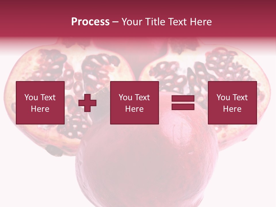Dainty Fruit Isolated PowerPoint Template