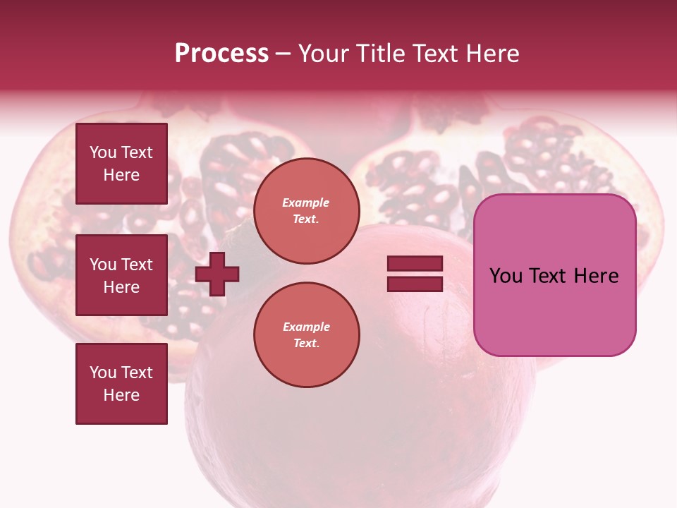 Dainty Fruit Isolated PowerPoint Template