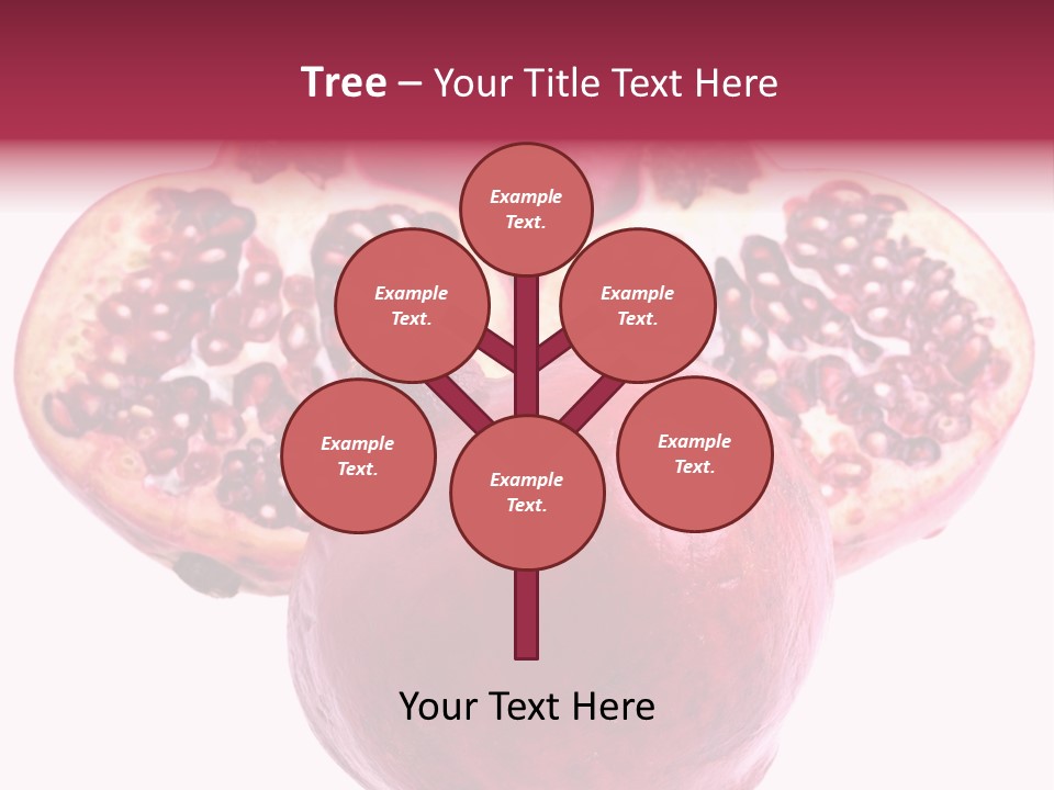 Dainty Fruit Isolated PowerPoint Template