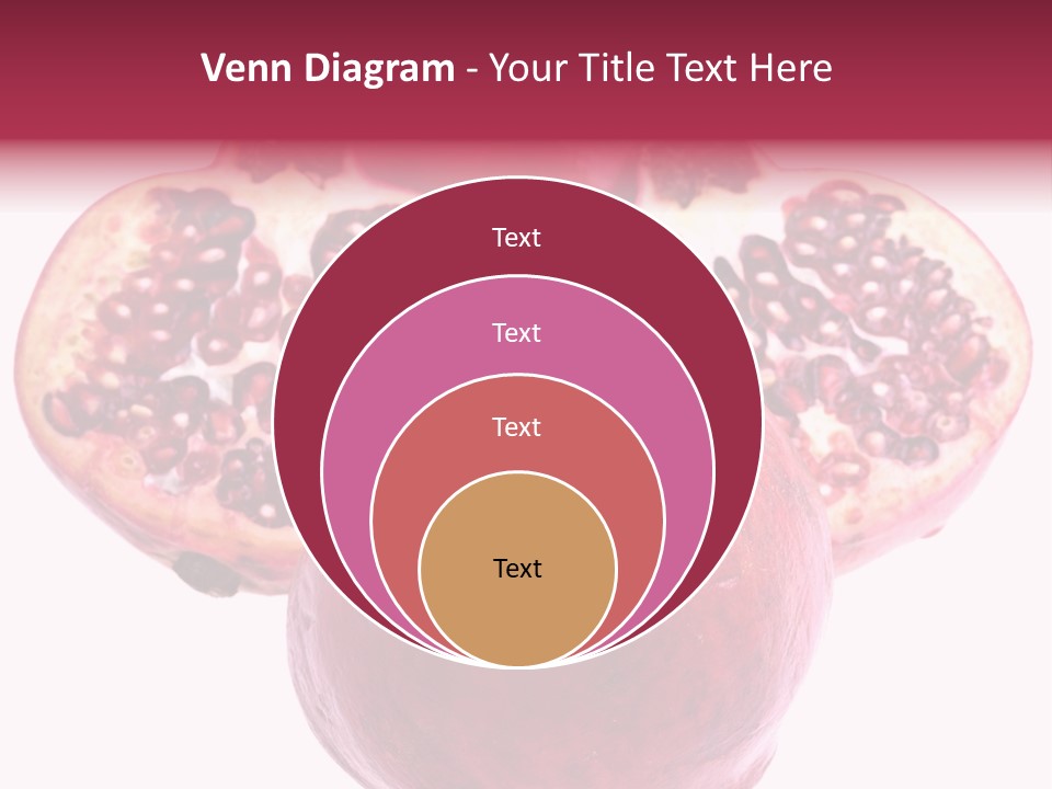 Dainty Fruit Isolated PowerPoint Template