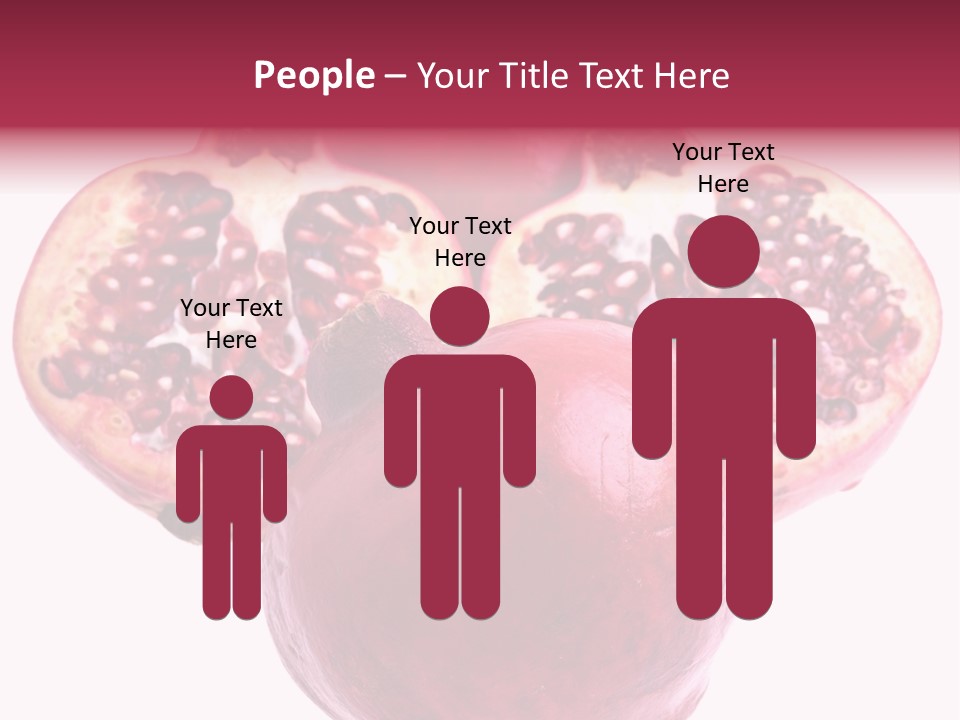 Dainty Fruit Isolated PowerPoint Template