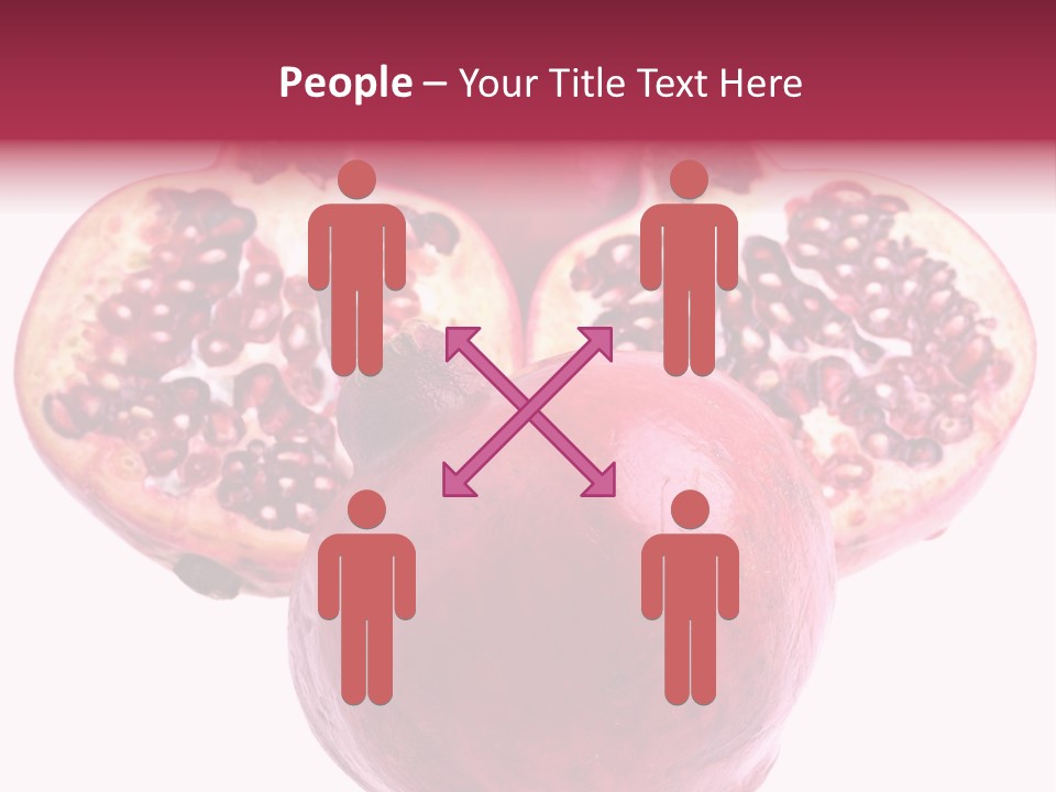 Dainty Fruit Isolated PowerPoint Template