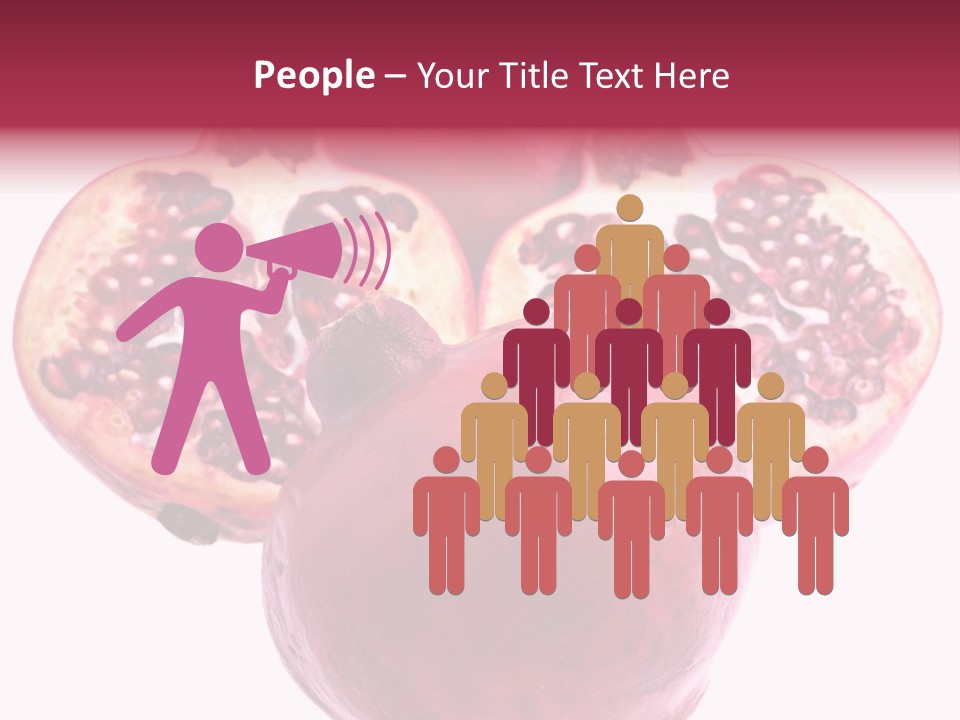 Dainty Fruit Isolated PowerPoint Template