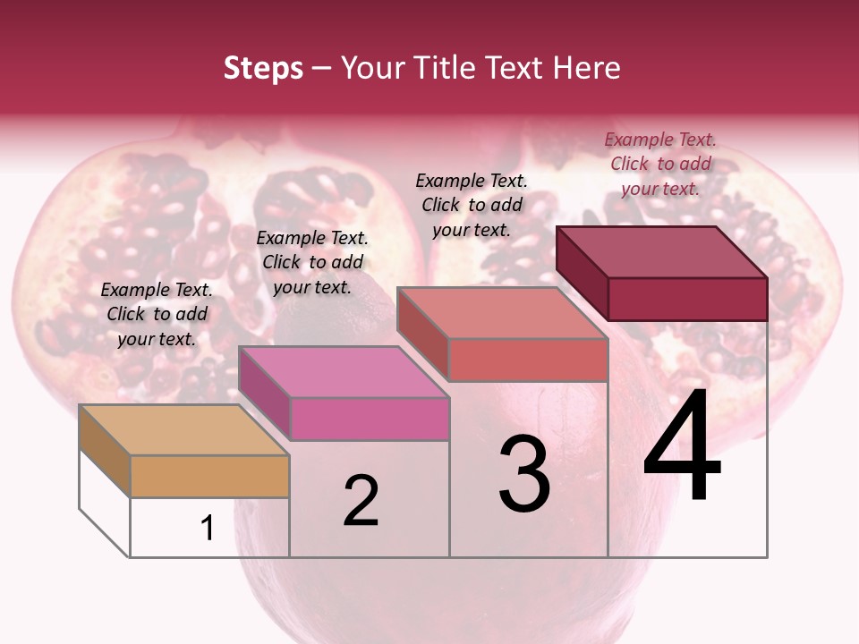 Dainty Fruit Isolated PowerPoint Template