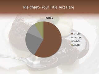 Fondant Au Chocolat Recipe PowerPoint Template