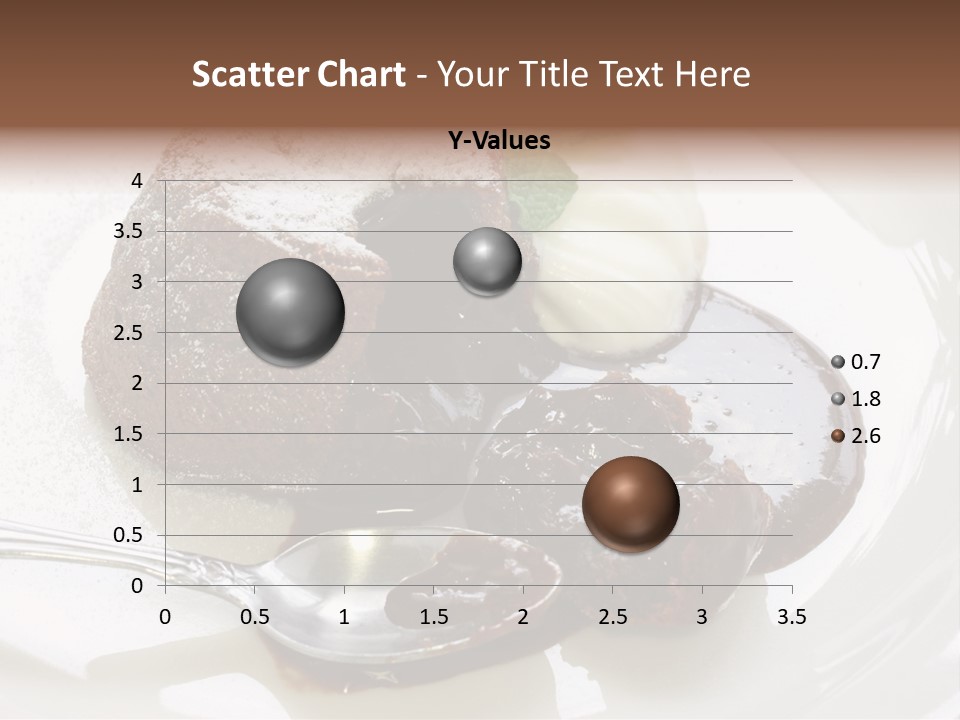 Fondant Au Chocolat Recipe PowerPoint Template