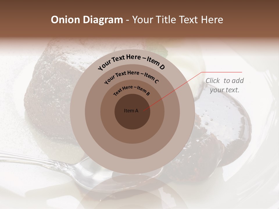 Fondant Au Chocolat Recipe PowerPoint Template