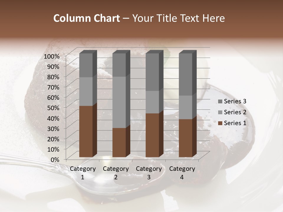 Fondant Au Chocolat Recipe PowerPoint Template