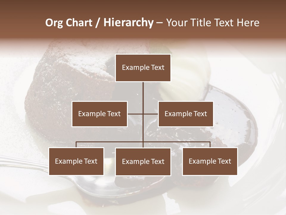 Fondant Au Chocolat Recipe PowerPoint Template