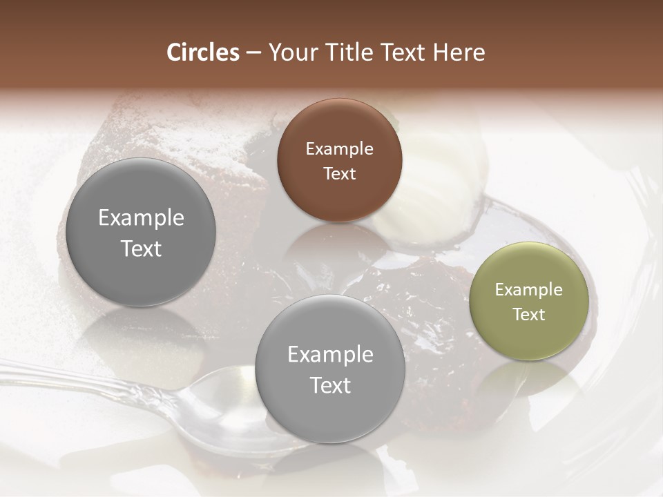Fondant Au Chocolat Recipe PowerPoint Template