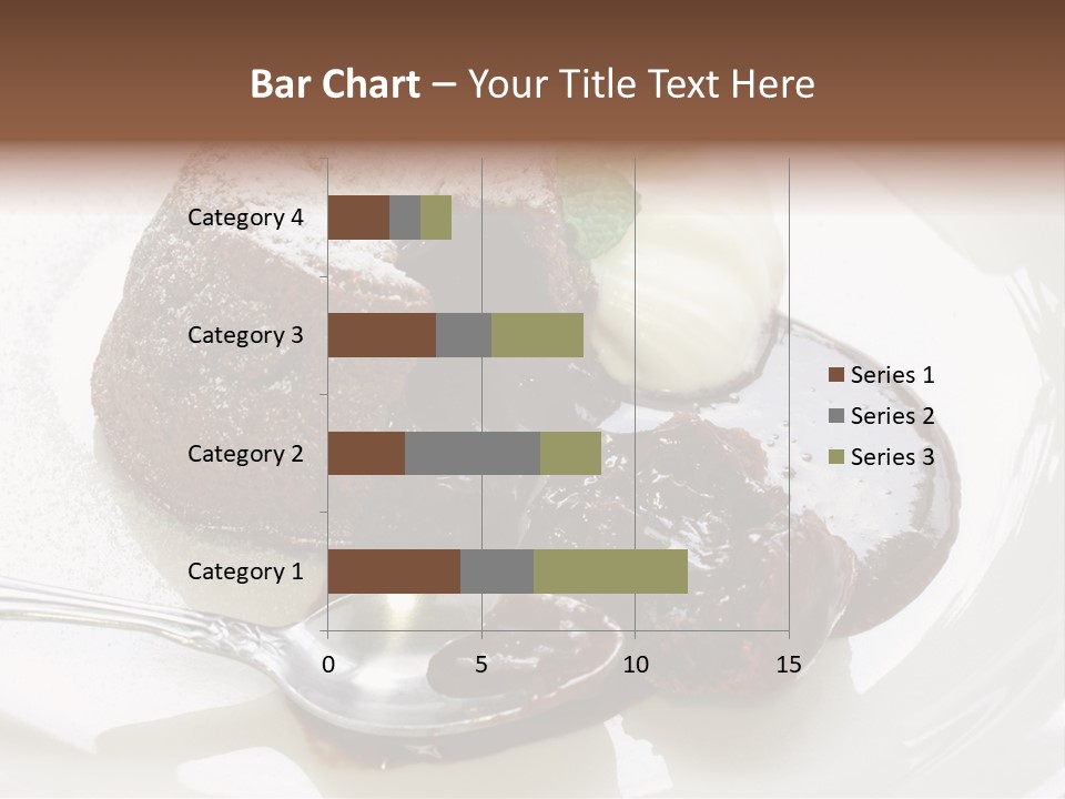Fondant Au Chocolat Recipe PowerPoint Template