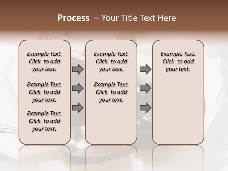 Fondant Au Chocolat Recipe PowerPoint Template