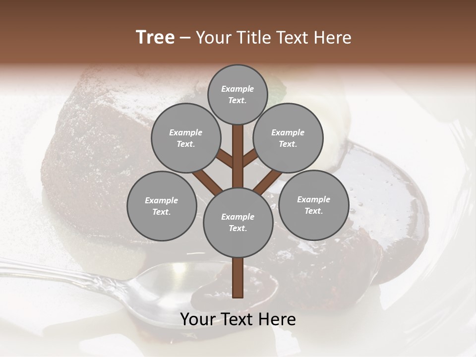 Fondant Au Chocolat Recipe PowerPoint Template