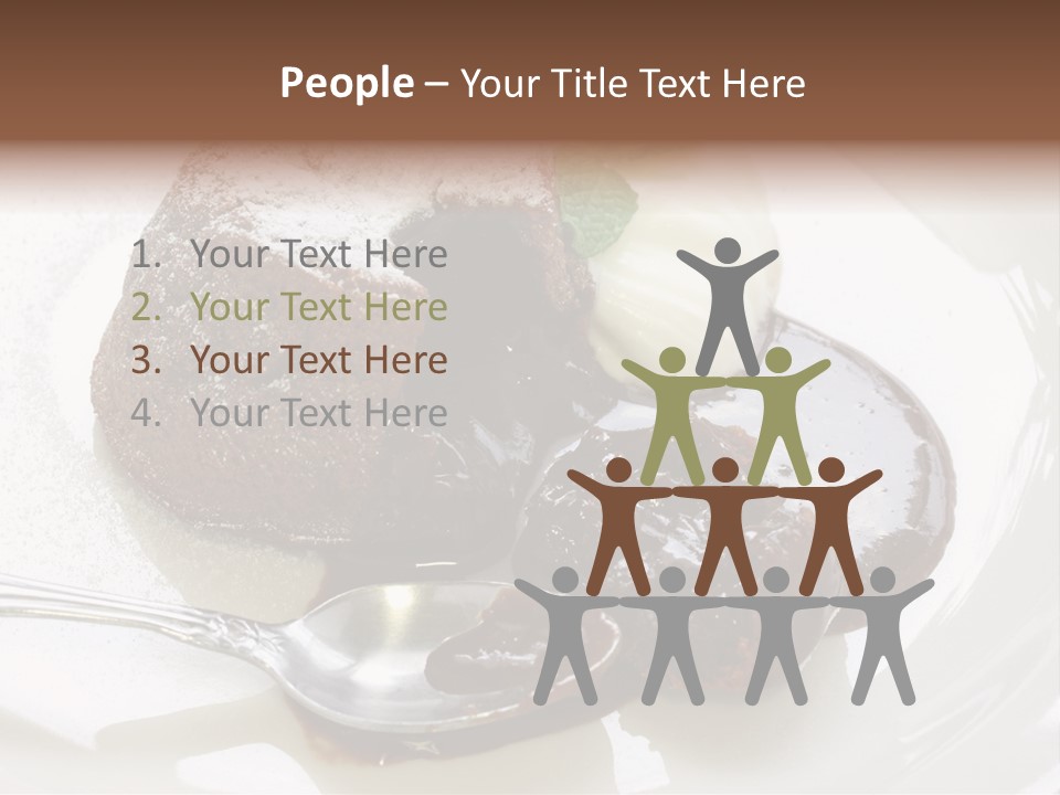 Fondant Au Chocolat Recipe PowerPoint Template
