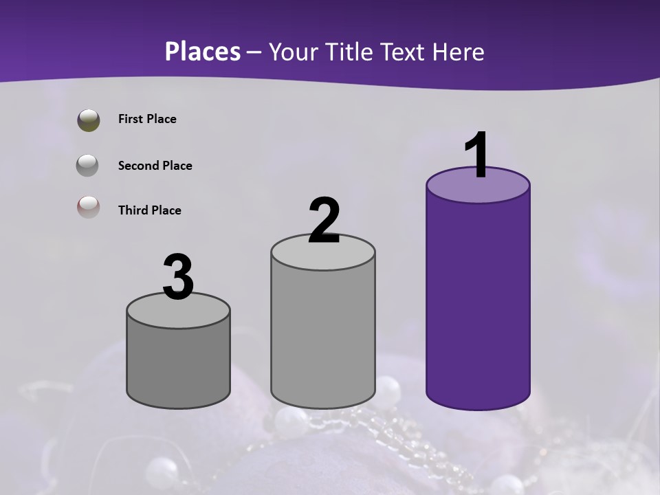 Ostereier Lila PowerPoint Template