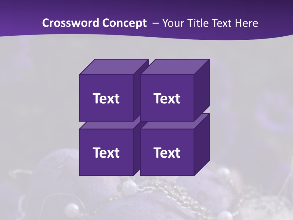 Ostereier Lila PowerPoint Template