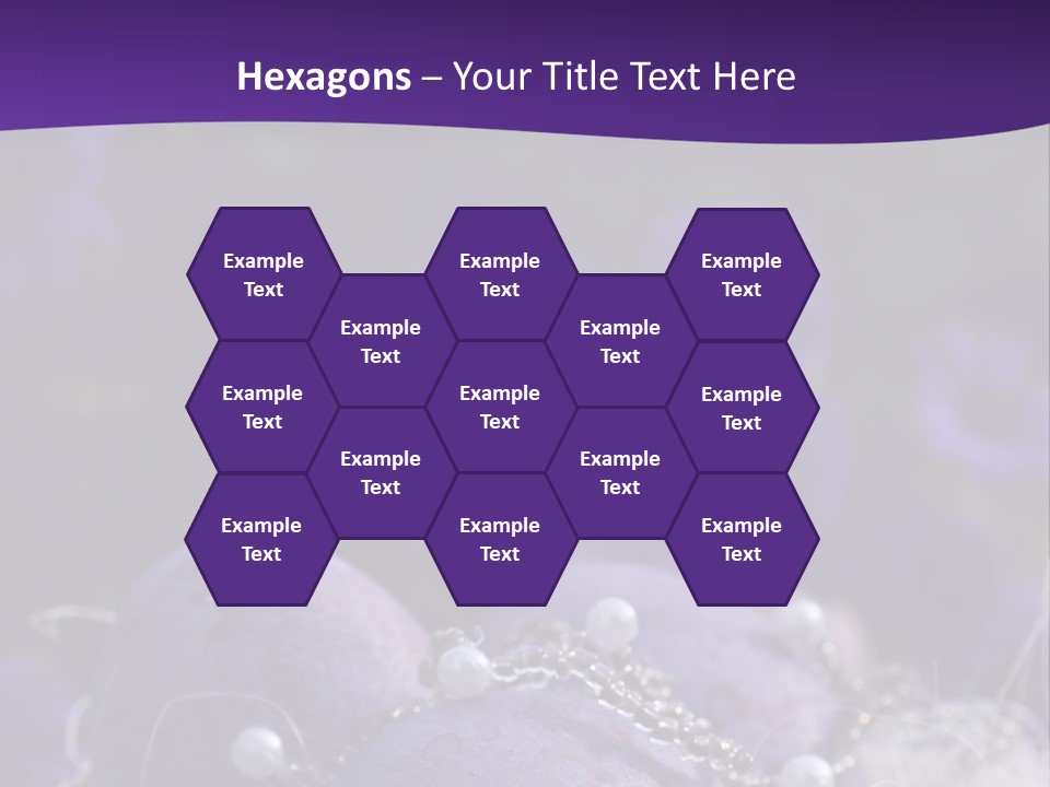 Ostereier Lila PowerPoint Template