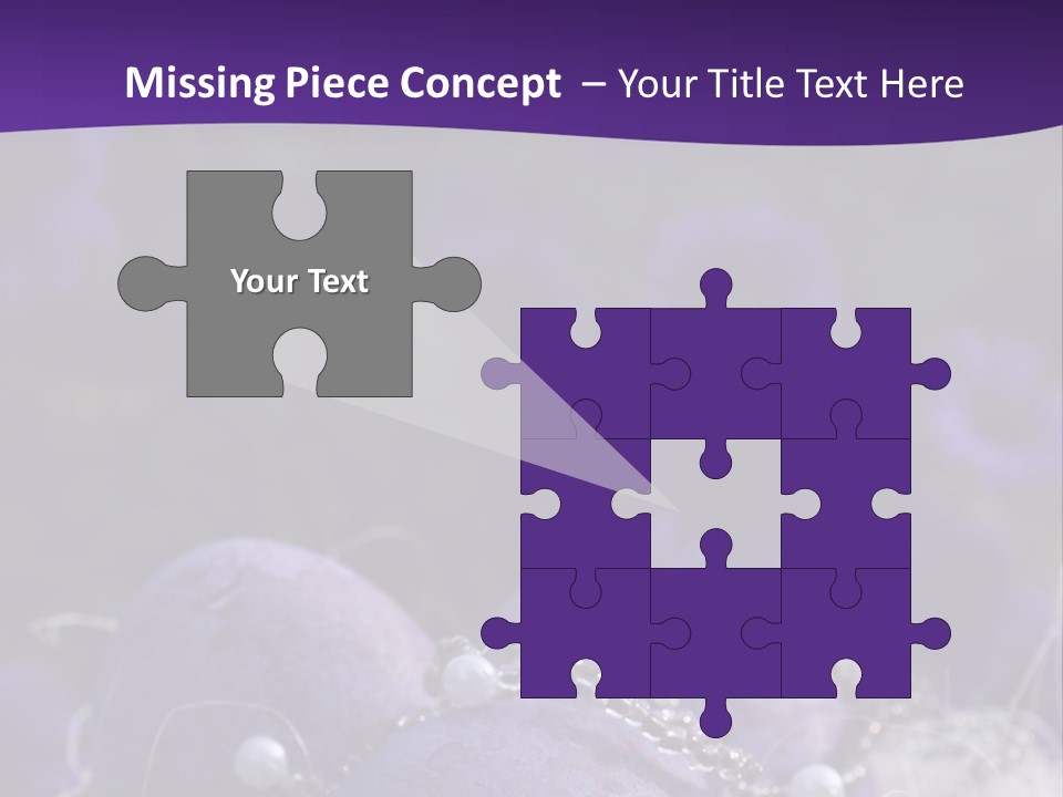 Ostereier Lila PowerPoint Template