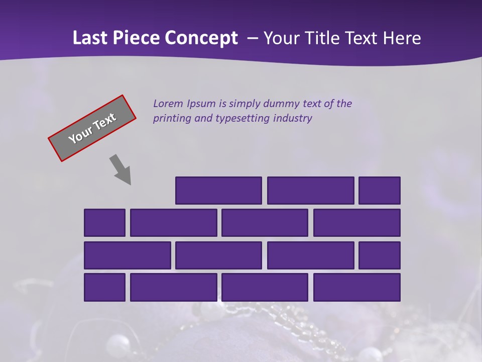 Ostereier Lila PowerPoint Template