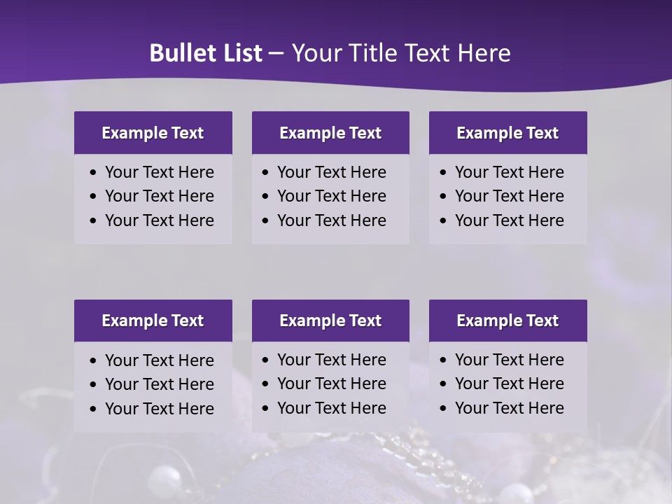 Ostereier Lila PowerPoint Template