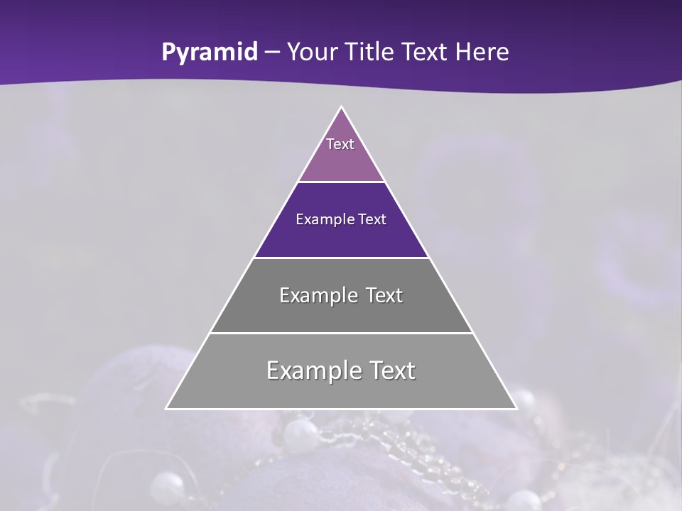 Ostereier Lila PowerPoint Template