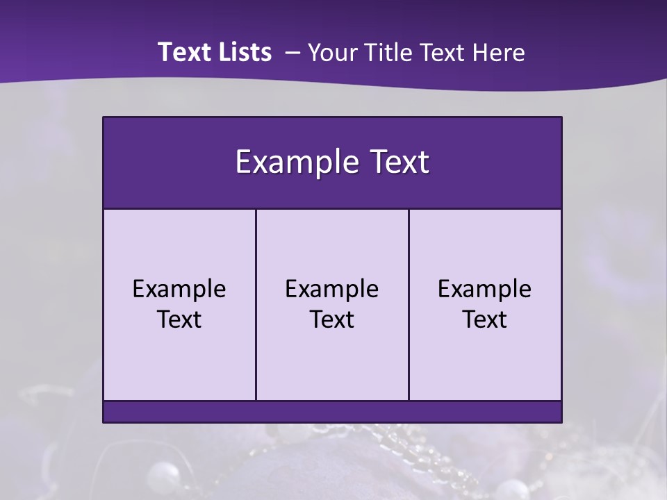 Ostereier Lila PowerPoint Template