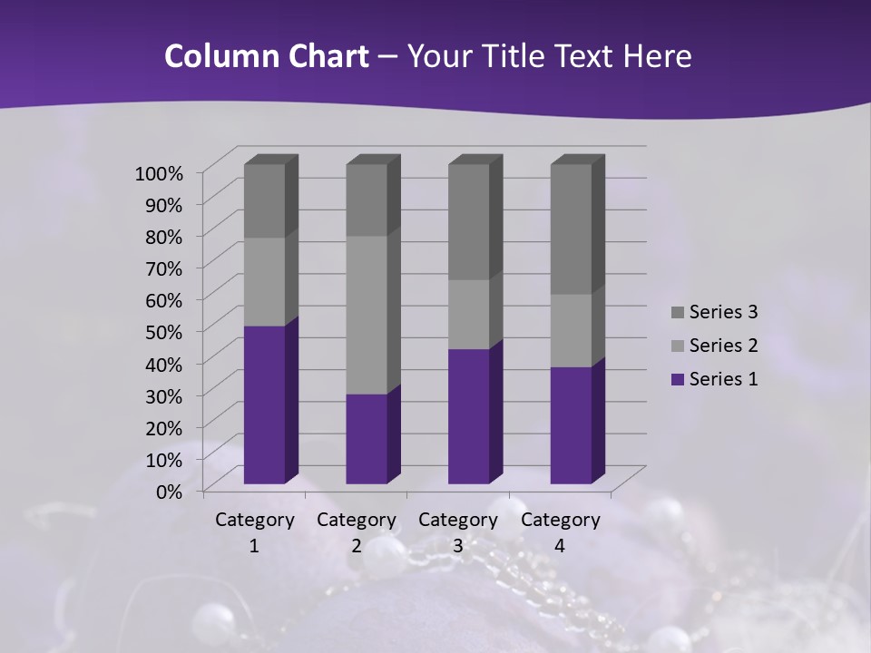 Ostereier Lila PowerPoint Template