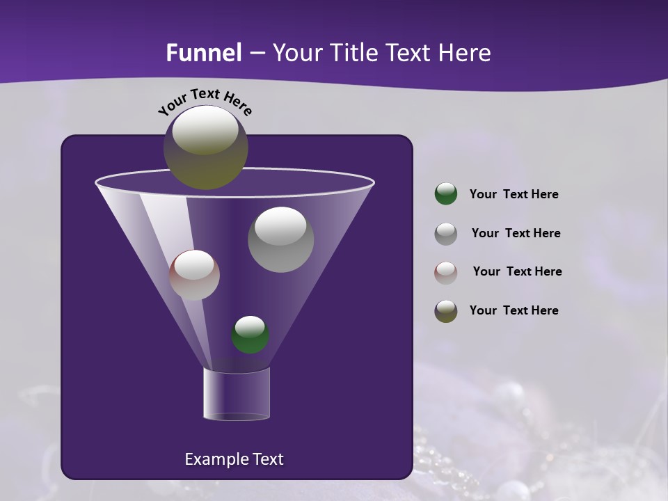 Ostereier Lila PowerPoint Template