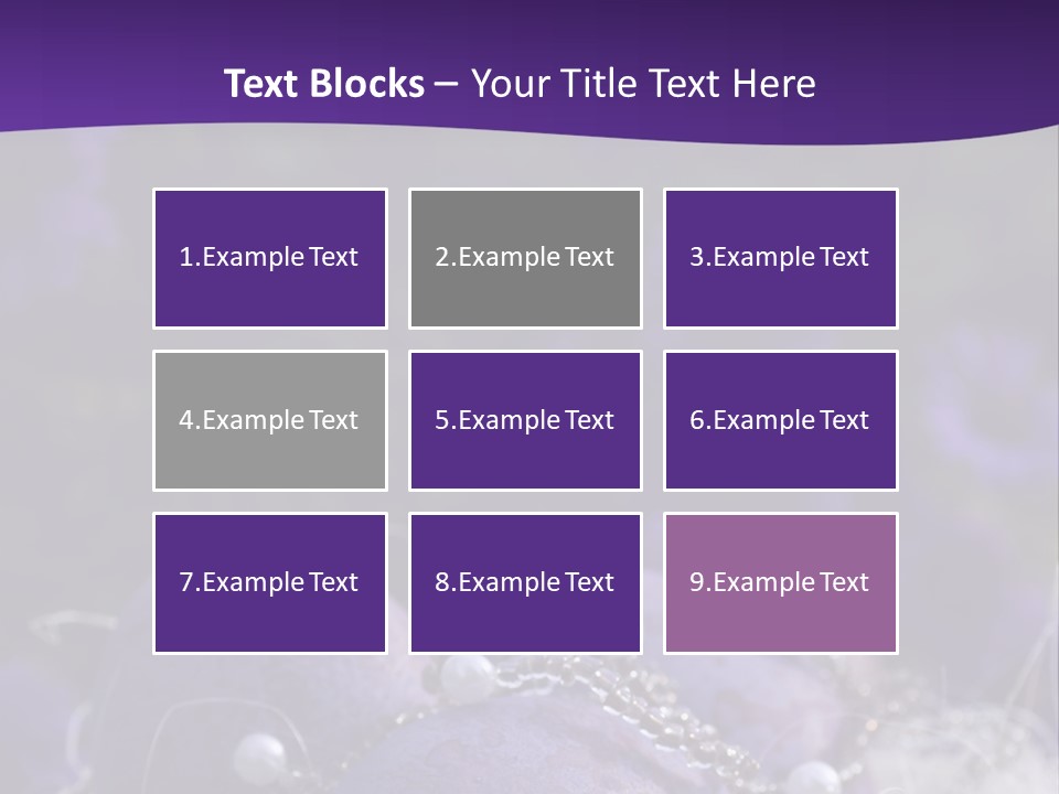 Ostereier Lila PowerPoint Template