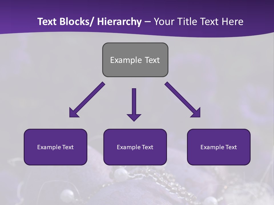 Ostereier Lila PowerPoint Template