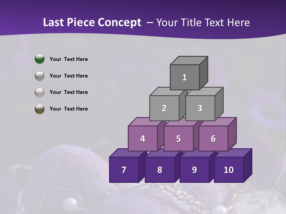 Ostereier Lila PowerPoint Template