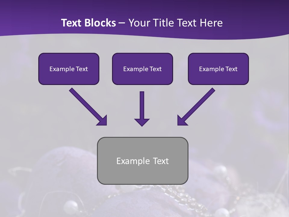 Ostereier Lila PowerPoint Template